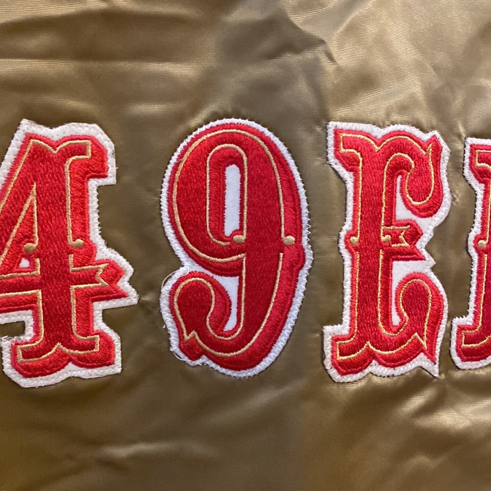 VINTAGE SAN FRANCISCO 49ERS STARTER JACKET